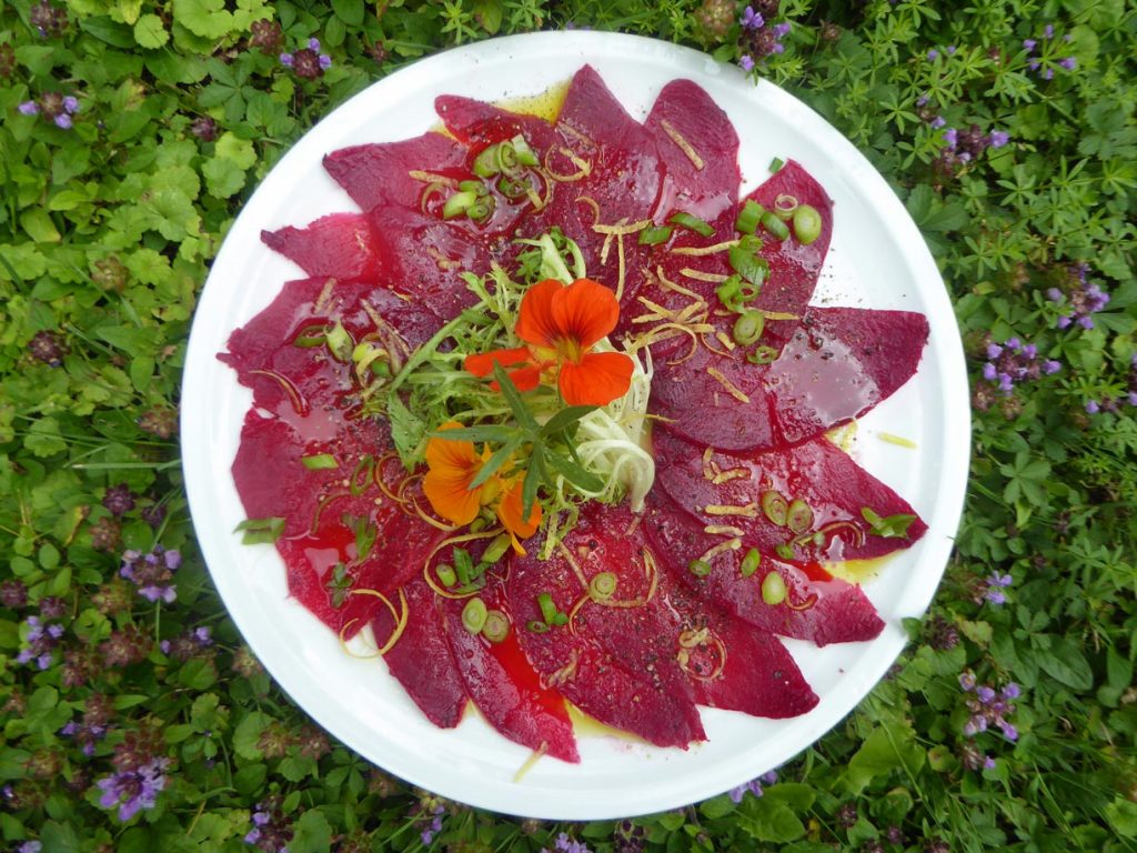 Rote Beete Carpaccio